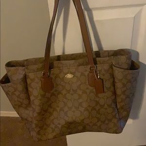 Coach diaper bag